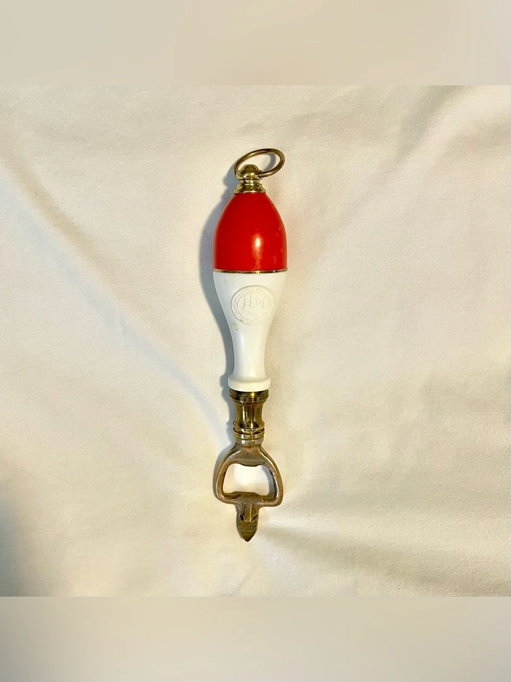 *VTG* International Breweries Inc. Bottle Opener - Solid Brass w/Plastic Body